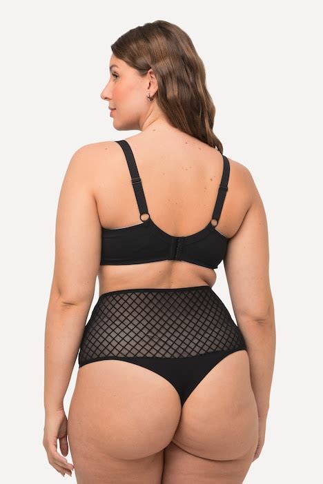 Beugelbeha Fluwelen Ruiten Mesh Zachte Cups Cup B E Bhs Lingerie