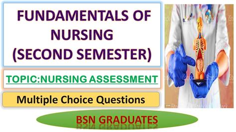 Fundamentals O F Nursing Assessment Mcqs Bsn Graduates Youtube