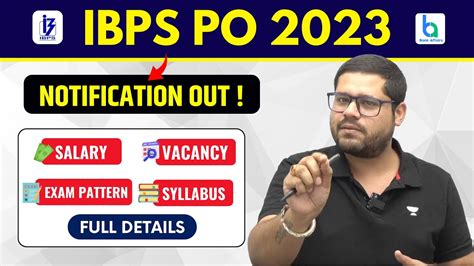 Ibps Po Notification 2023 Ibps Po Vacancy Syllabus Qualification