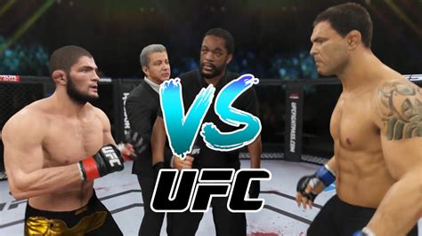 Khabib Nurmagomedov Vs Minotauro Nogueira Ea Sports Ufc K Rules