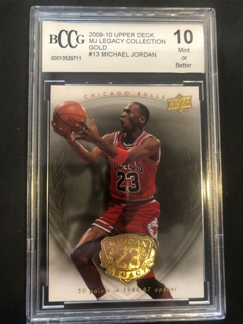 Michael Jordan 2009 10 Upper Deck Michael Jordan Legacy Collection Gold