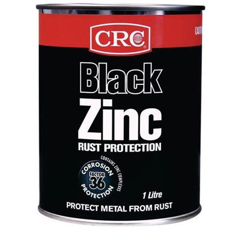 Zinc It Black 1l Crc Paint George Henry And Co Ltd Christchurch