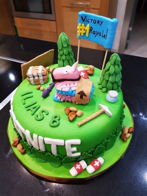 Celebrate With A Fortnite Birthday Cake