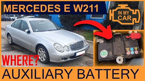 Mercedes E W How To Get To The Auxiliary Battery