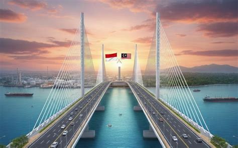 malaysia usulkan jembatan  indonesia proyek selat malaka mulai