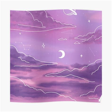 "Purple Sunset View" Poster by trajeado14 | Redbubble