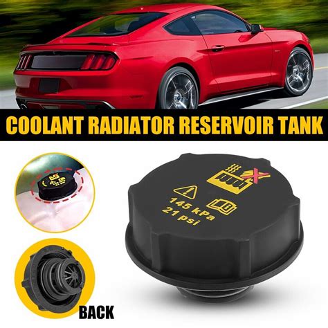 Engine Coolant Radiator Reservoir Tank Cap Single Custom For Ford Edge