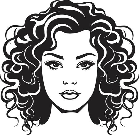 Curl Crown An Iconic Symbol Of Natural Beauty Curly Silhouette A Womans