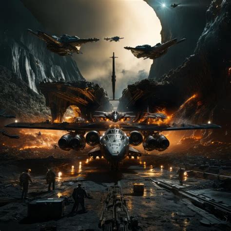 Premium Photo | The Rebirth Journey of a Rediscovered Spaceship