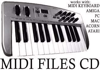 The MIDI FILES CD