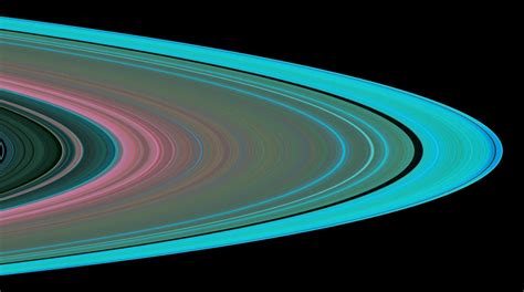 Humanoidhistory The Rings Of Saturn Observed By The Cassini Space