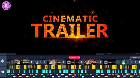 Cinematic Trailer Edit In Kinemaster Tutorial Creative Ajit Youtube