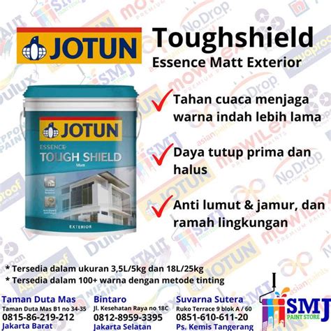 Jual Cat Tembok Eksterior Ekonomis Jotun Tough Shield Tinting L