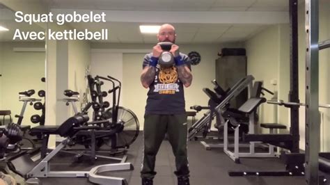 Squat Gobelet Avec Kettlebell YouTube