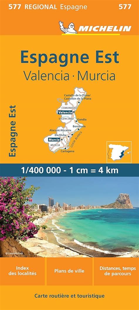 Amazon Fr Carte R Gionale Espagne Est Valencia Murcia Collectif