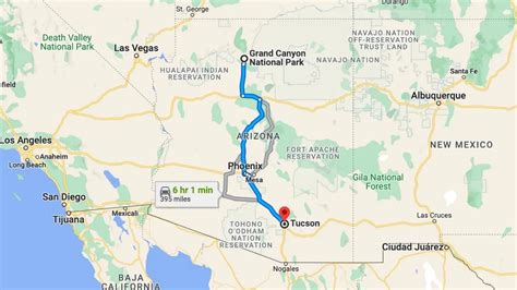 Grand Canyon To Tucson Road Trip Drive 2024 Edition