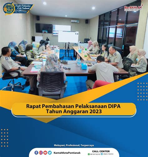 Rapat Pembahasan Pelaksanaan Dipa Tahun Anggaran