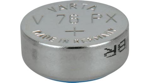 V76PX VARTA Button Cell Battery Silver Oxide SR44 1 55V 145mAh