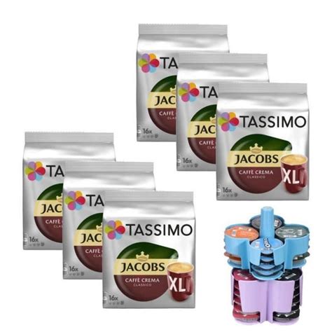 Tassimo Jacobs Caff Crema Classico Xl Distributeur De T Discs