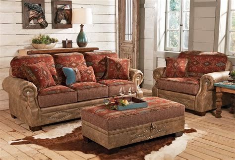 Ranchero Southwestern Sofa Collection Pixels