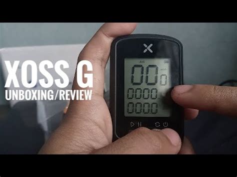 XOSS G CYCLING COMPUTER UNBOXING REVIEW YouTube