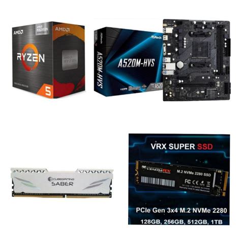 Jual Paket Rakitan Pc Processor Gaming Amd Ryzen G Box Ddr Nvme