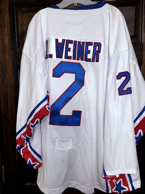 New With Tags Custom Hockey Jersey HARTFORD WOLFPACK SIZE 56 | SidelineSwap