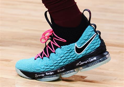 Nike Lebron 15 South Beach Teal Pink