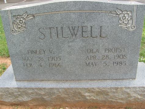 Ola Jane Propst Stilwell M Morial Find A Grave