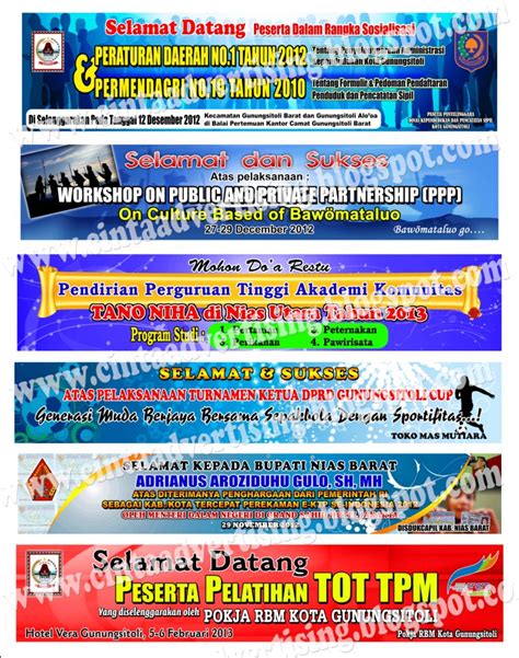 Contoh Spanduk Peduli Kasih