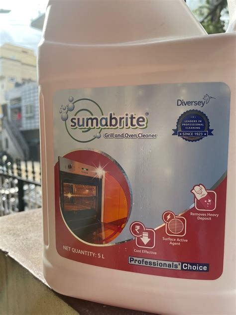 Diversey Crew Sumabrit Grill And Oven Cleaner 5L Packaging Size 5ltr