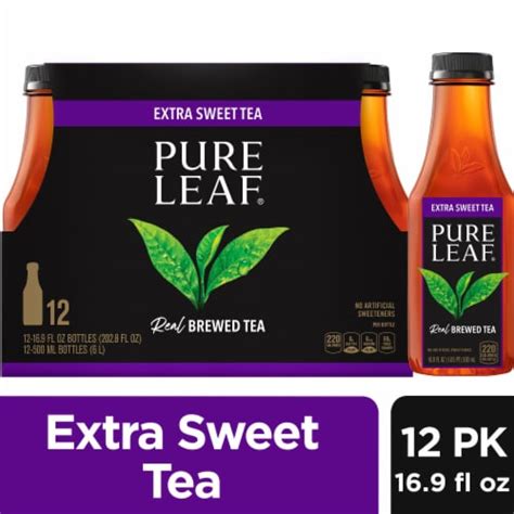 Pure Leaf Extra Sweet Iced Tea Multipack Bottles 12 Pk 16 9 Fl Oz