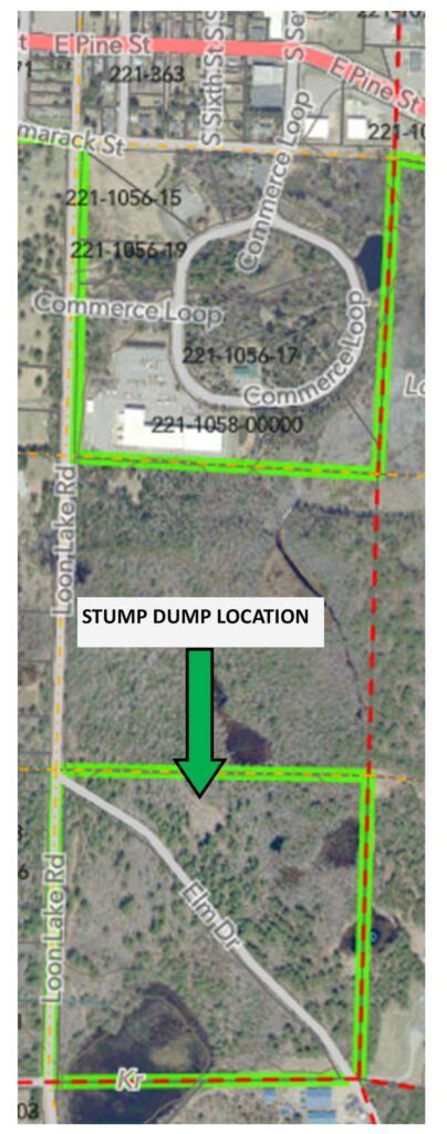 City Stump Dump Welcome To The City Of Eagle River