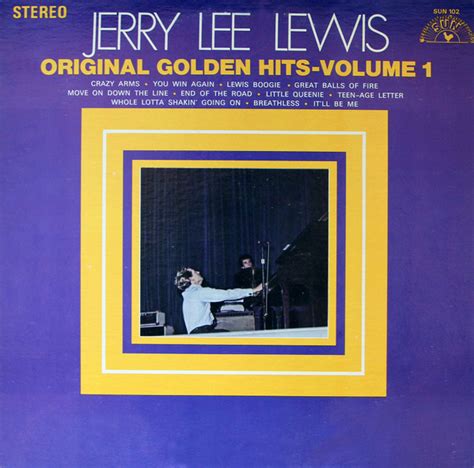 Album Jerry Lee Lewis Original Golden Hits Volume 1