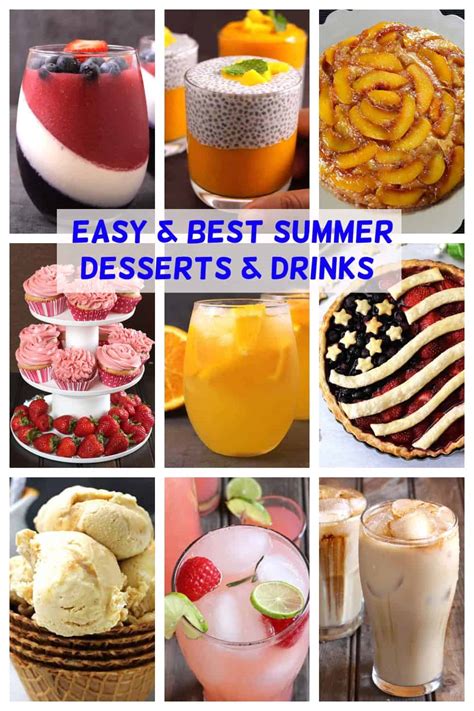 Best Summer Desserts Summer Drinks And More Cook With Kushi