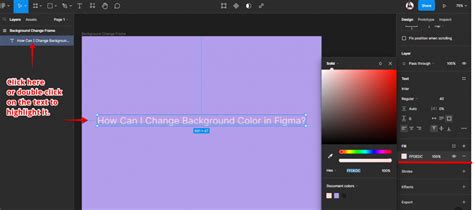 How Can I Change Background Color In Figma