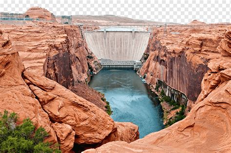 Glen Canyon Dam Lake Powell Page Colorado River USA Lake Powell