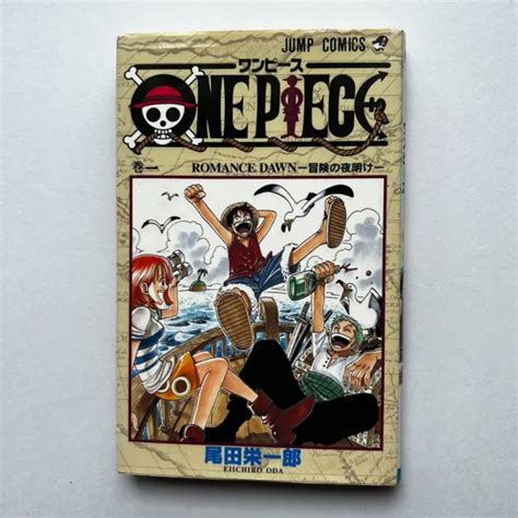 ONE PIECE COMIC Manga Vol1 1ère édition Eiichiro Oda 1997 Rare Rétro