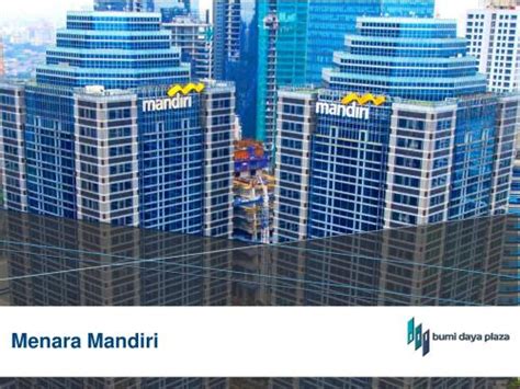 Sewa Kantor Di Menara Mandiri I Dan Ii Jakarta Selatan Bare Full