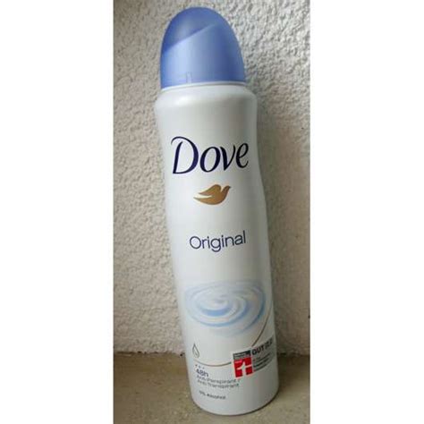 Test Deodorant Dove Original Anti Transpirant Spray Pinkmelon