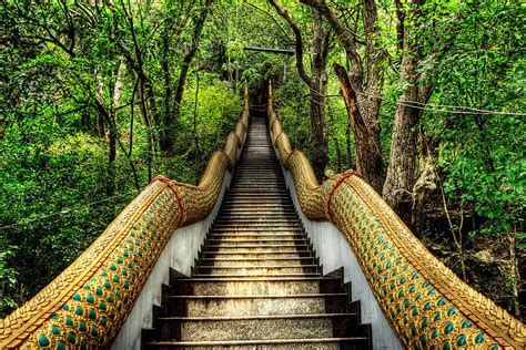Temple Dragon Steps Photograph By Adrian Evans Fine Art America