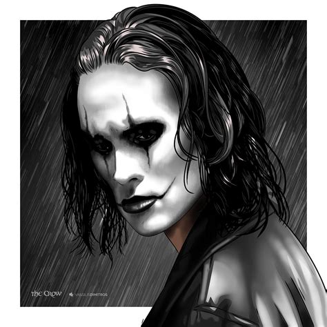 It can't rain all the time: The Crow on Behance