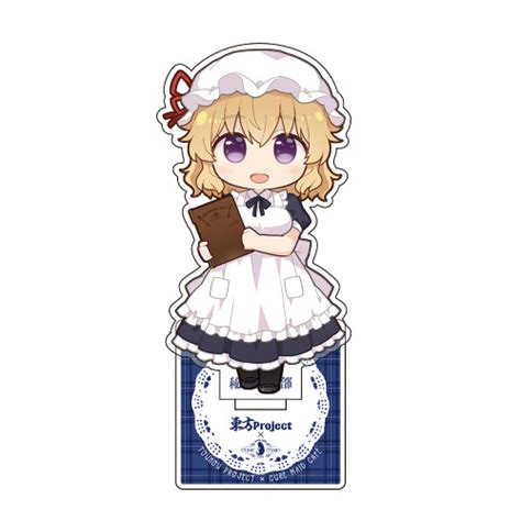 ★限定★東方project×キュアメイドカフェ 霧雨魔理沙 アクリルスタンド リニューアルver 東方project 東方