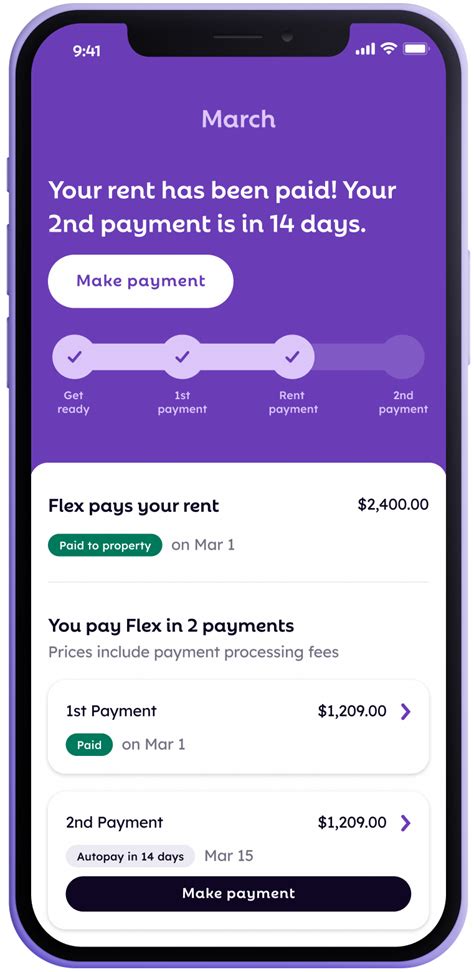 How It Works Flex Pay Rent On Your Own Schedule