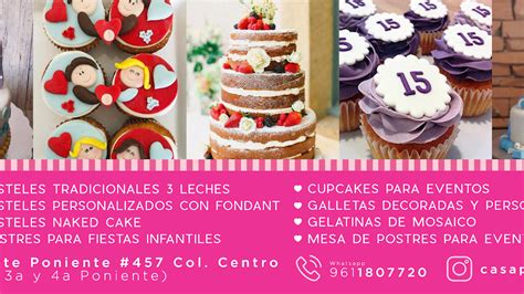 Casa Pastel Pastelería En Tuxtla Gutiérrez Chiapas