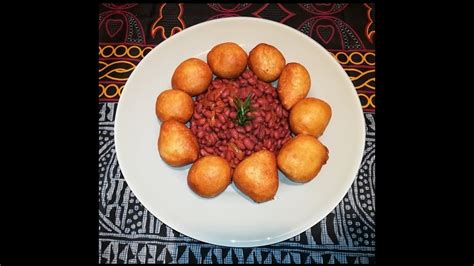 Beignets farine haricots rouges à la camerounaise YouTube