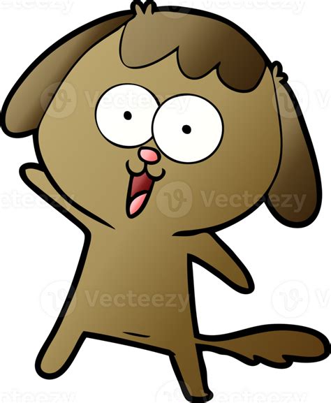 Cute Cartoon Dog Drawing 46948979 Png