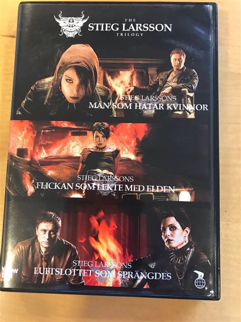 the STIEG LARSSON trilogy - alla tre filmer (406179264) ᐈ Köp på Tradera