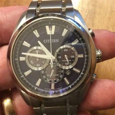 Citizen Sapphire Eco Drive Titanium Chronograph Watch B620 S088071 Great Watchcharts