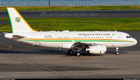 Tu Vas R Publique De C Te D Ivoire Airbus A Acj Photo By Omgcat